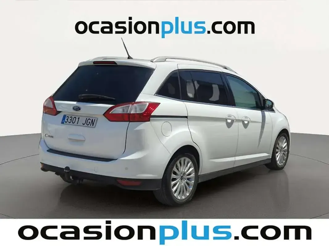 Usado Ford C-MAX Titanium 116 CV (85 kW) 2015 Blanco Monovolumen