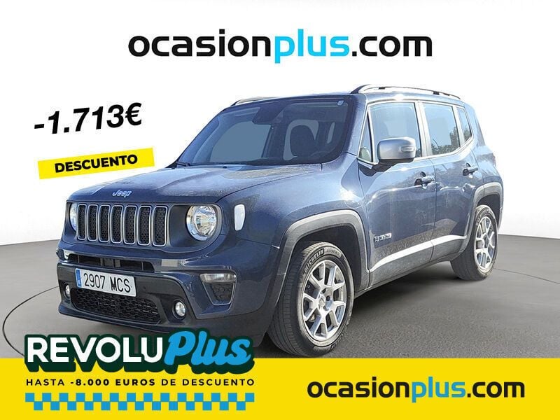 Azul Usado 2022 Jeep Renegade Limited SUV | 18.850 € (Precio justo) - Imagen 1/4