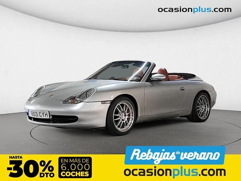 Gris plata Usado 1999 Porsche 911 Carrera Cabriolet Descapotable | 32.450 € - Imagen 1/4