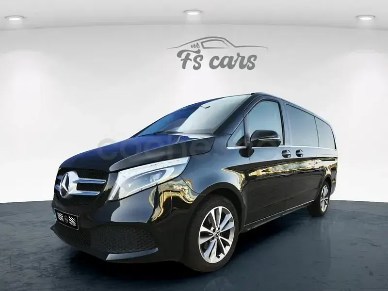 Usado Mercedes V220 Avantgarde 163 CV (119 kW) 2021 Negro Monovolumen