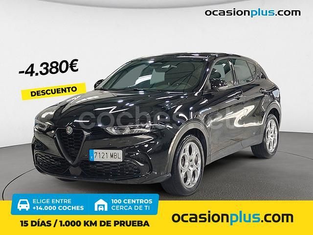 Negro Usado 2022 Alfa Romeo Tonale Sprint SUV | 25.090 € (Precio justo) - Imagen 1/4