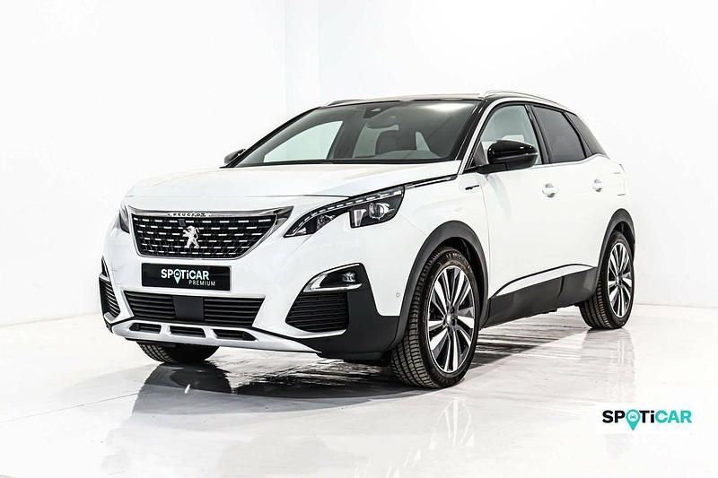 Blanco Usado 2020 Peugeot 3008 GT-line SUV | 16.900 € (Precio justo) - Imagen 1/4
