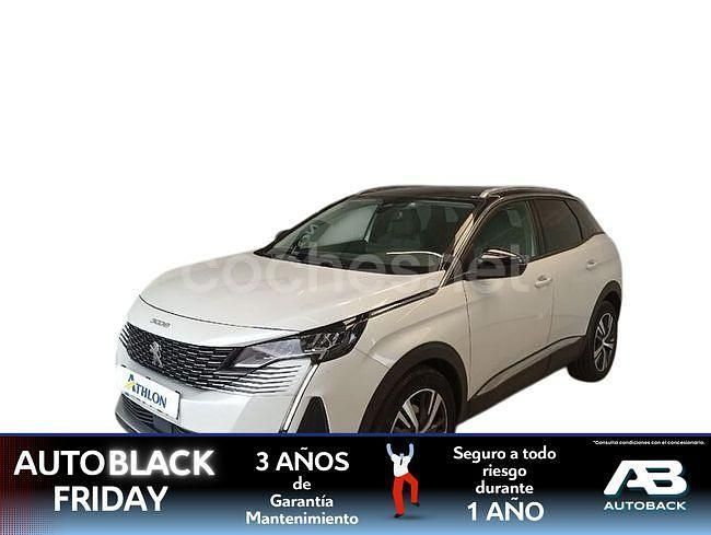 Blanco Usado 2021 Peugeot 3008 Allure SUV | 15.350 € (Super precio) - Imagen 1/2