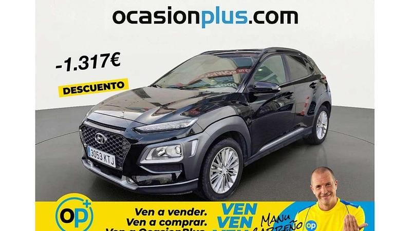 Usado Hyundai Kona 120 HP (88 kW) 2019 Preto SUV