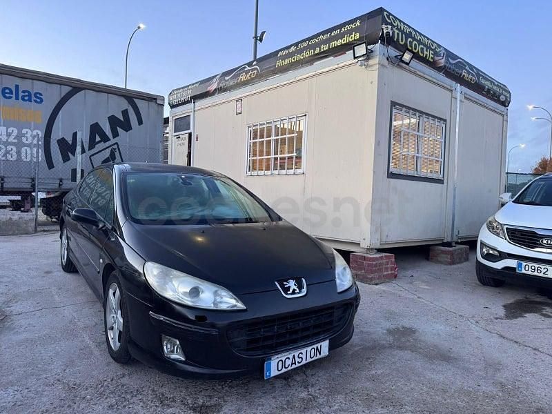 Usado Peugeot 407 136 CV (100 kW) 2004 Negro Berlina