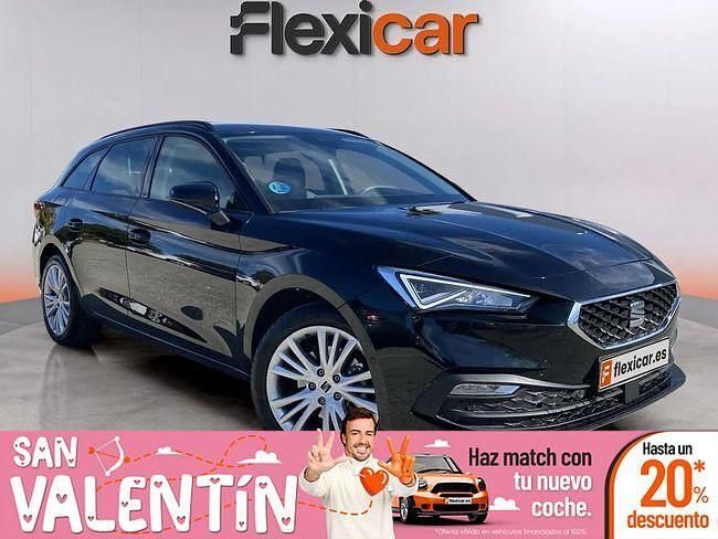 Usado Seat Leon Style 150 CV (110 kW) 2024 Negro Berlina