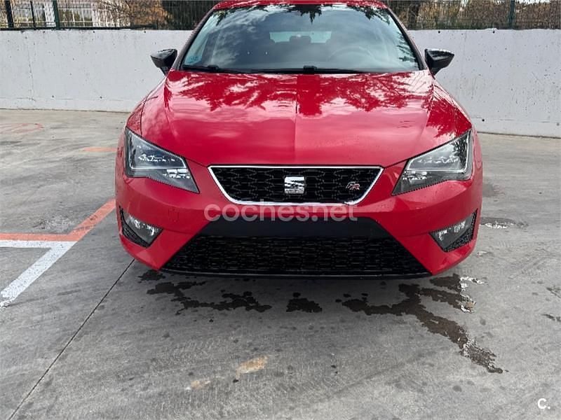 Rojo Usado 2015 Seat Leon FR Berlina | 10.500 € (Precio justo) - Imagen 1/4