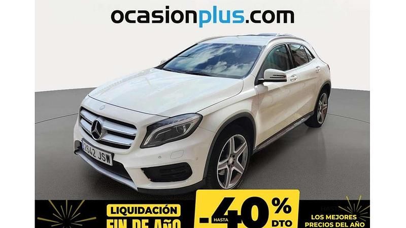 Blanco Usado 2016 Mercedes GLA220 AMG line SUV | 19.700 € (Precio justo) - Imagen 1/4