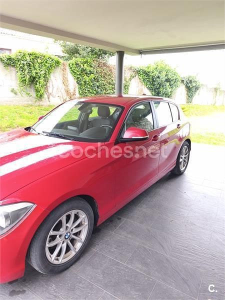 Usado BMW 116 Efficient Dynamics 116 CV (85 kW) 2013 Rojo Utilitario