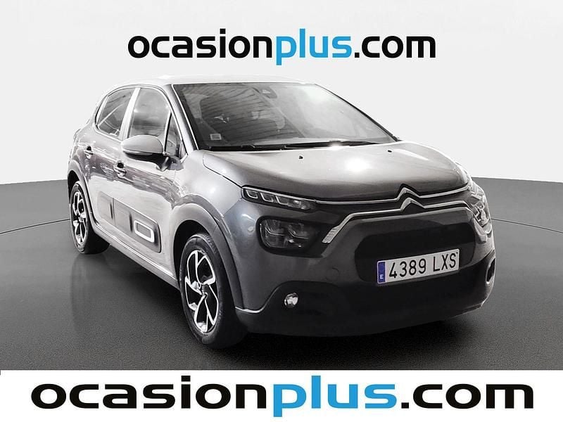 Usado Citroën C3 Feel 83 CV (61 kW) 2022 Gris Utilitario