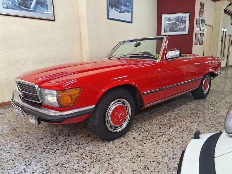 Usado Mercedes SL280 1980 Burdeos Descapotable