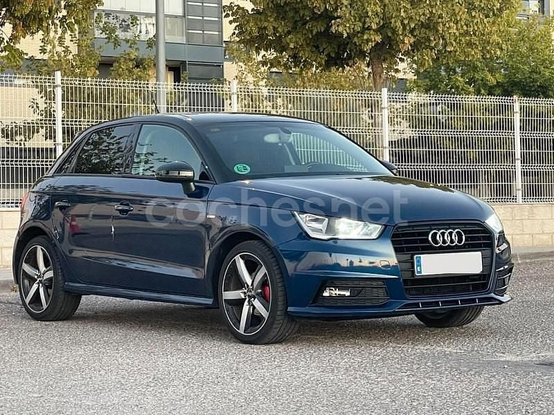 Azul Usado 2015 Audi A1 Sportback S-Line Utilitario | 10.490 € (Precio justo) - Imagen 1/4
