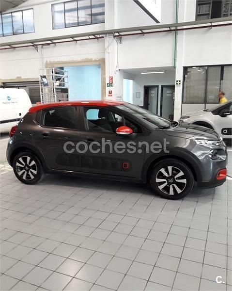 Gris / plata Usado 2017 Citroën C3 Feel Berlina | 6490 € (Super precio) - Imagen 1/4