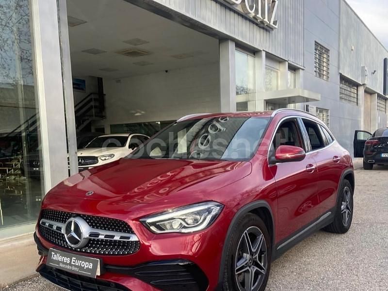 Granate Usado 2021 Mercedes GLA200 SUV | 30.900 € (Precio justo) - Imagen 1/4