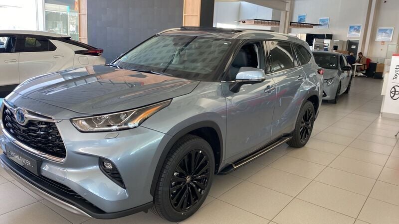 Usado Toyota Highlander Advance 248 CV (182 kW) 2023 Azul SUV