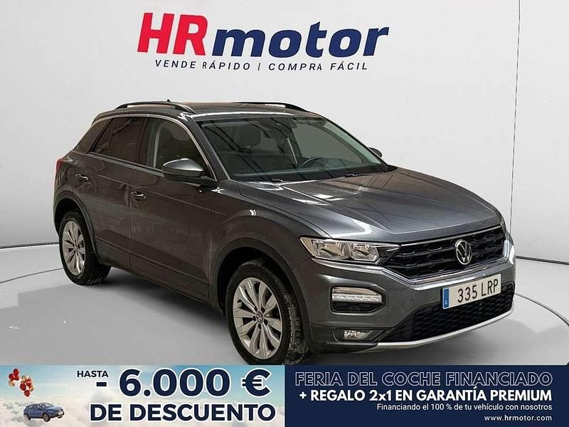 Gris Usado 2021 VW T-Roc Advance SUV | 21.820 € (Buen precio) - Imagen 1/4