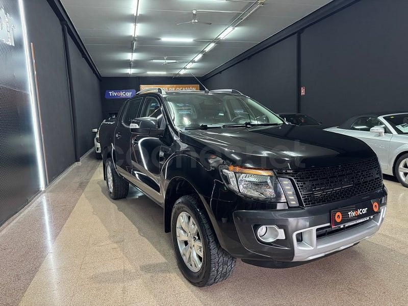 Usado Ford Ranger Wildtrack 200 CV (147 kW) 2015 Negro Recogida