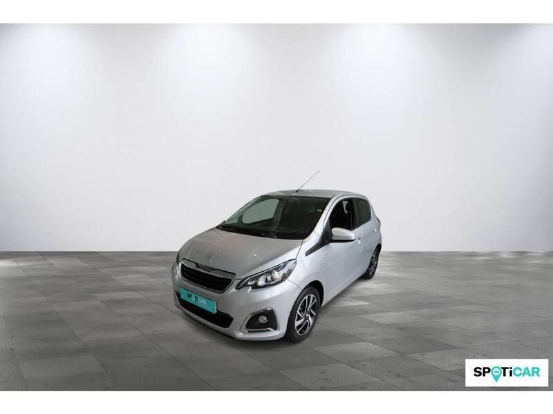 Gris Usado 2018 Peugeot 108 Allure Utilitario | 9900 € (Precio justo) - Imagen 1/3