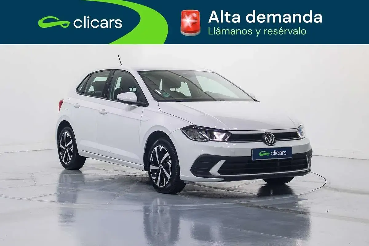 Usado VW Polo Life 95 CV (69 kW) 2022 Blanco Utilitario