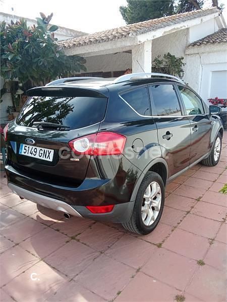 Usado Ford Kuga Trend 136 CV (100 kW) 2009 Negro SUV