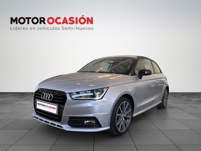 Usado Audi A1 95 CV (69 kW) 2017 Gris metalizado Utilitario