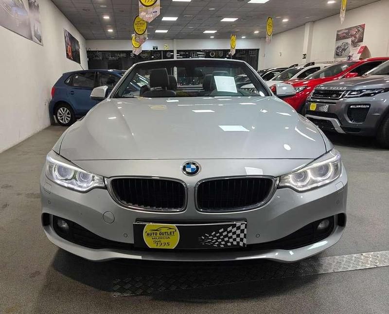 Usado BMW 420 184 HP (135 kW) 2014 Cinzento Cabrios