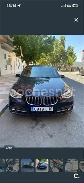 Usado BMW 520 Gran Turismo 184 CV (135 kW) 2015 Azul Berlina