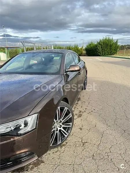 Usado Audi A5 Sportback 245 CV (180 kW) 2013 Negro Utilitario