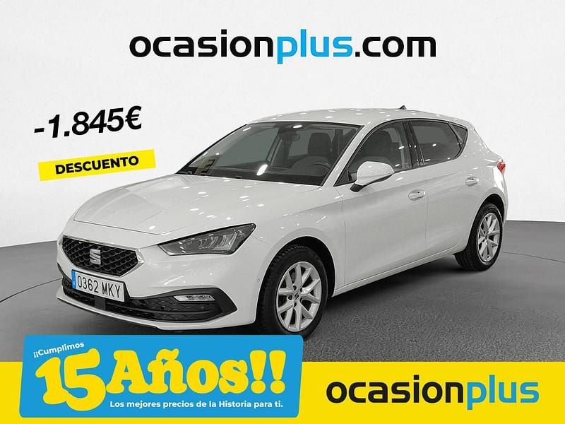 Blanco Usado 2023 Seat Leon Style Berlina | 20.300 € (Precio justo) - Imagen 1/4