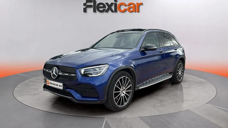 Usado Mercedes GLC200 197 CV (144 kW) 2021 Azul SUV