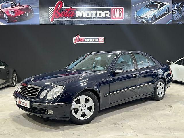 Azul Usado 2004 Mercedes E220 Avantgarde Berlina | 6990 € (Precio justo) - Imagen 1/4