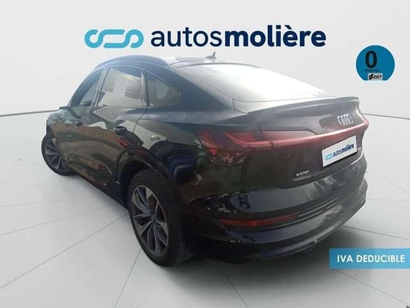 Usado Audi e-tron 300 kW (408 CV) 2020 Negro SUV