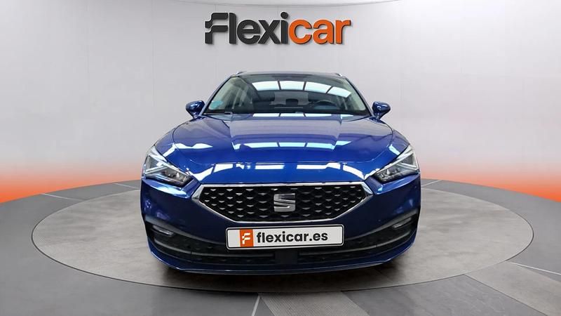 Usado Seat Leon XCELLENCE 150 CV (110 kW) 2020 Azul Familiar