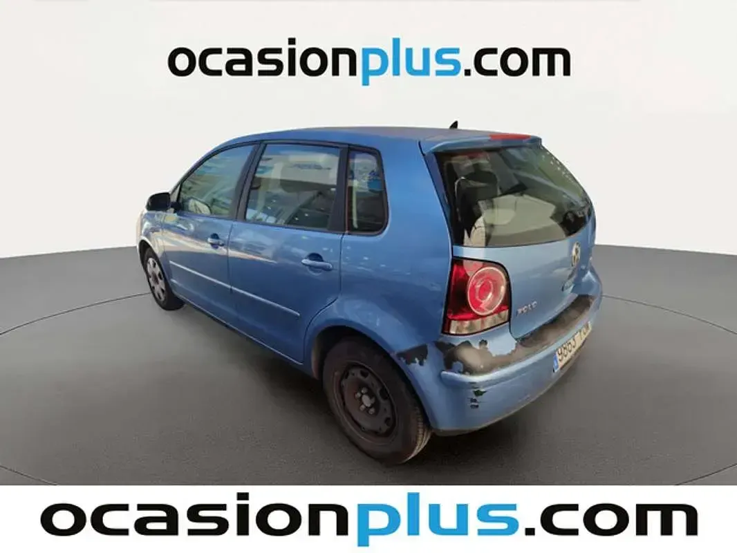 Usado VW Polo Match 80 CV (58 kW) 2006 Azul Utilitario