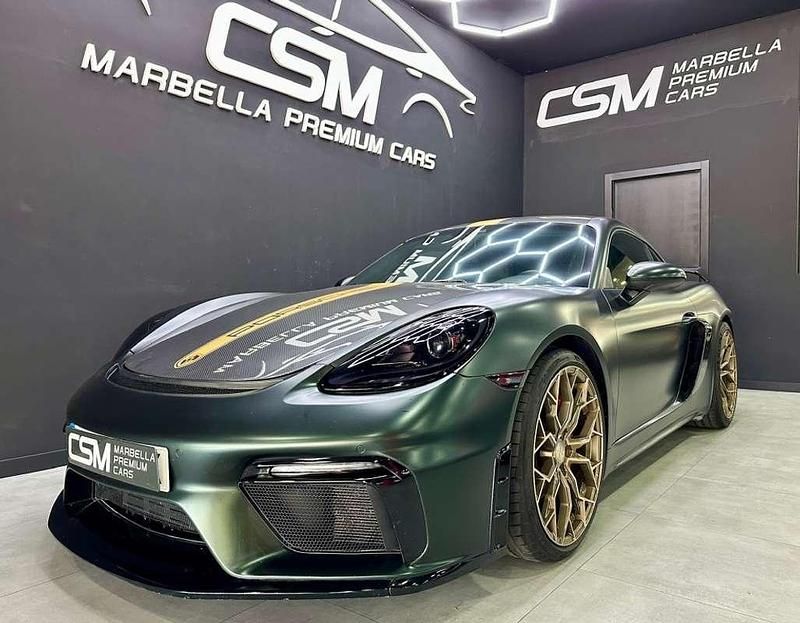 Usado Porsche Cayman GTS 366 CV (269 kW) 2018 Verde Coupe