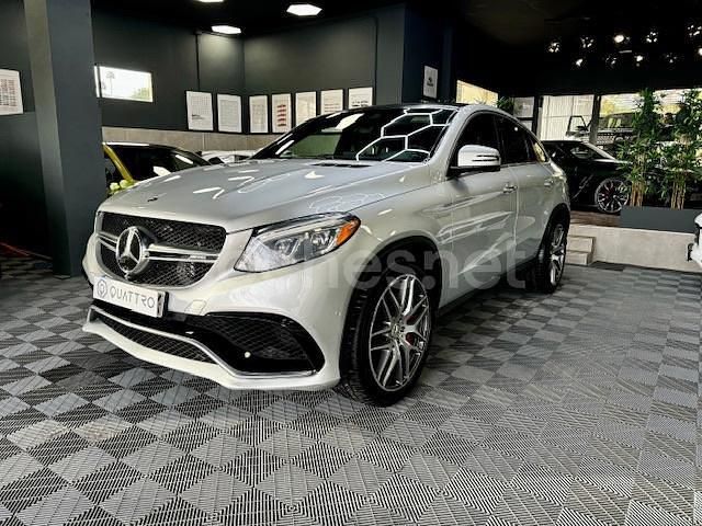 Usado Mercedes GLE63 AMG 585 CV (430 kW) 2018 Gris / plata Coupe