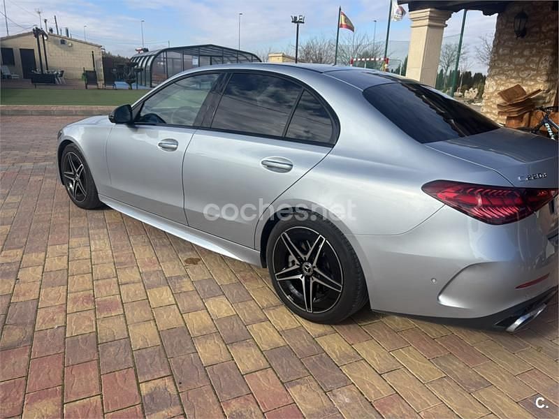 Usado Mercedes C220 200 CV (147 kW) 2022 Gris / plata Berlina