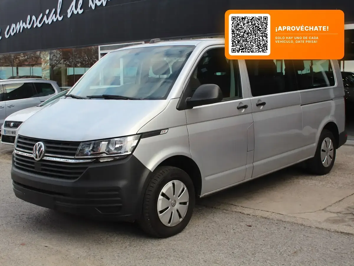 Usado VW Transporter 110 CV (80 kW) 2021 Gris Van