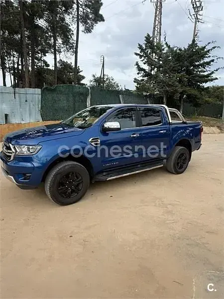 Usado Ford Ranger Limited 170 CV (125 kW) 2023 Azul Pickup/Camioneta