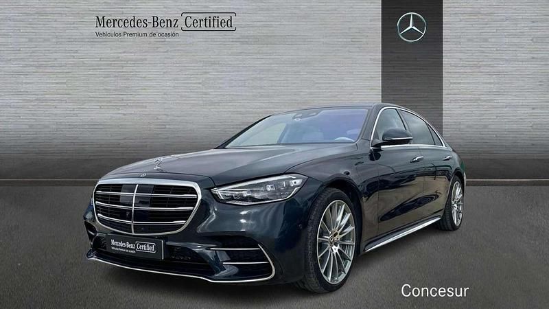 Usado Mercedes S500 435 CV (319 kW) 2021 Negro Berlina