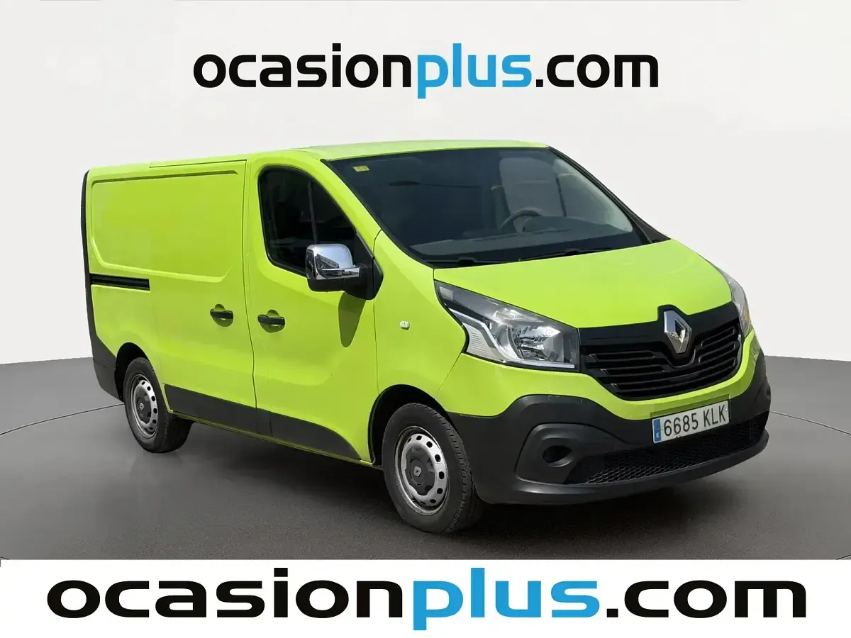 Usado Renault Trafic 120 CV (88 kW) 2018 Verde Monovolumen