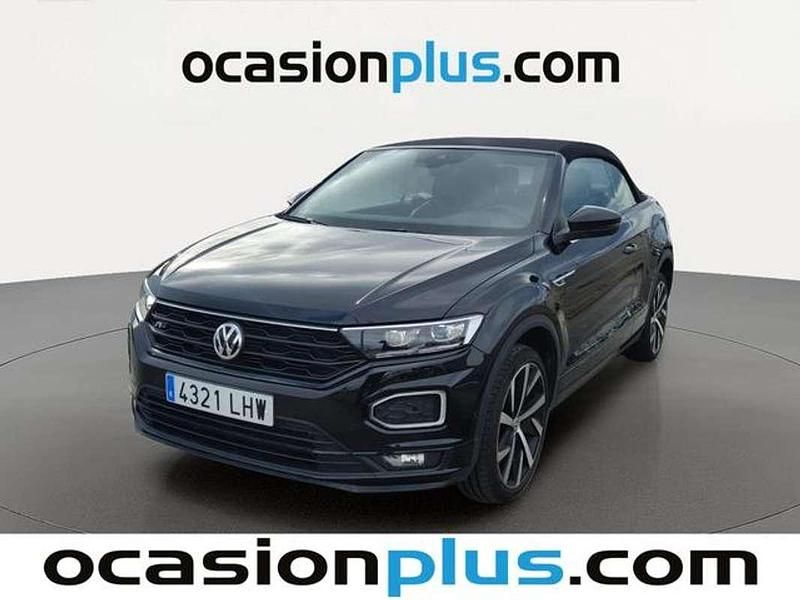 Begagnad VW T-Roc Cabriolet R-line 150 HK (110 kW) 2020 Svart Cab