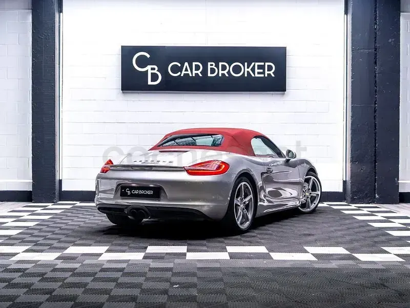 Usado Porsche Boxster 315 CV (231 kW) 2013 Gris / plata Descapotable