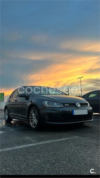 Negro Usado 2015 VW Golf VII GTD Berlina | 14.900 € (Precio justo) - Imagen 1/4