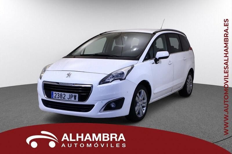 Usado Peugeot 5008 Style 131 CV (96 kW) 2016 Blanco Monovolumen