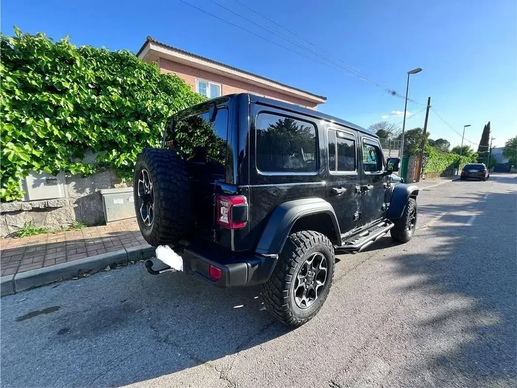 Usado Jeep Wrangler 381 CV (280 kW) 2021 Negro SUV