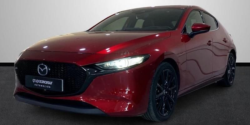 Rojo Usado 2021 Mazda 3 | 18.900 € (Super precio) - Imagen 1/4