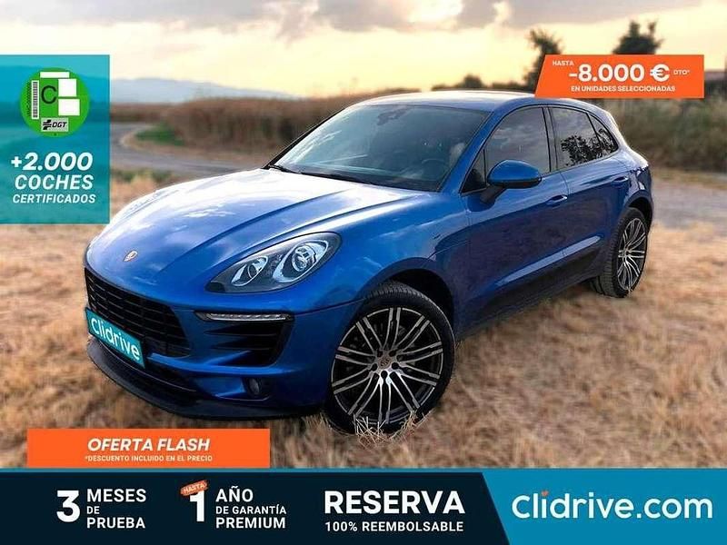 Azul Usado 2014 Porsche Macan S SUV | 28.190 € (Un poco caro) - Imagen 1/3