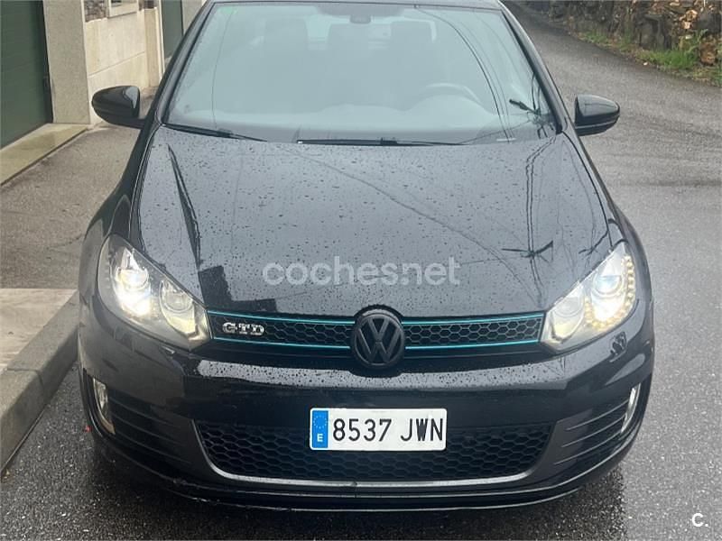 Usado VW Golf VII GTD 170 CV (125 kW) 2012 Negro Berlina