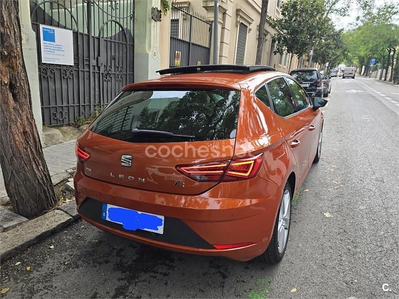 Naranja Usado 2020 Seat Leon FR Berlina | 11.000 € (Precio justo) - Imagen 1/4